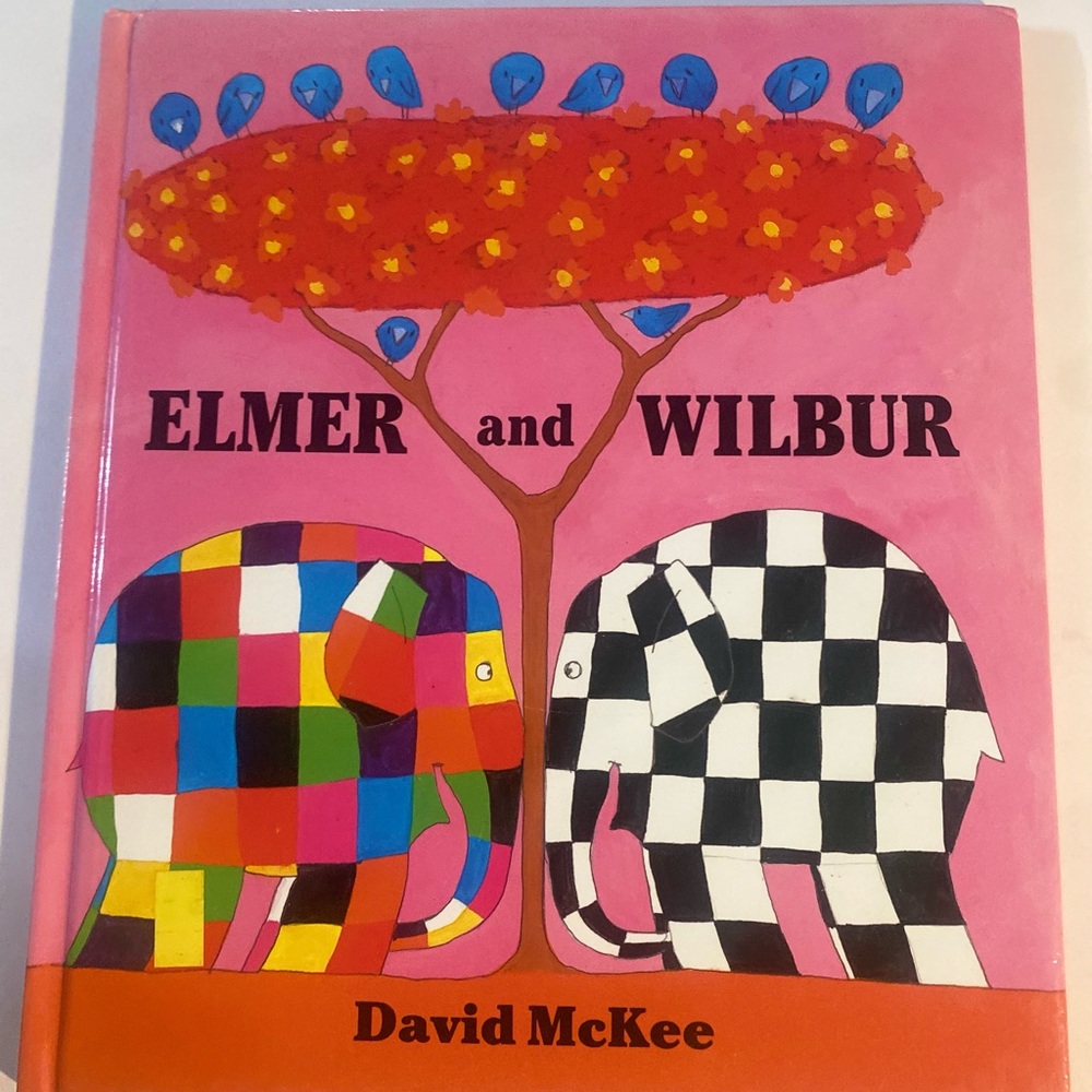 Elmer and Wilbur Vintage Elephant Mischief Book-The Maximalist Elephant!